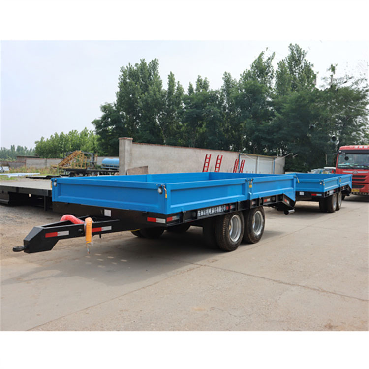 9吨挖掘机上牌拖车