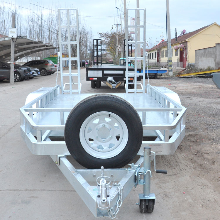 小型挖掘机拖车