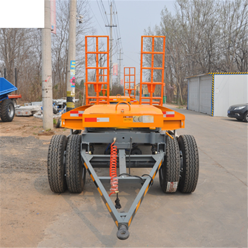 10吨全挂挖掘机拖车 