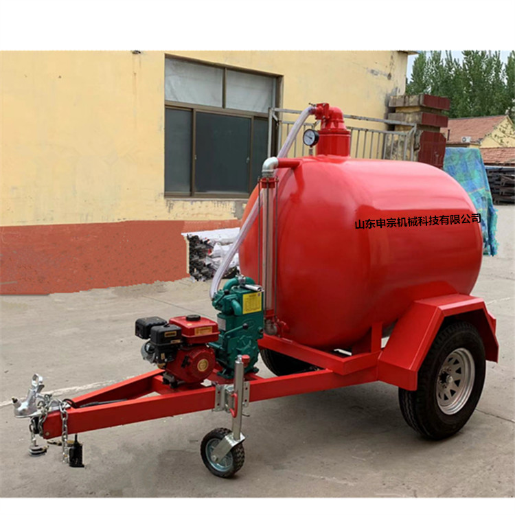 1500升污水罐拖车 