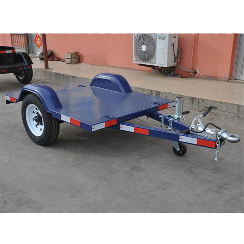 蓝色防爆罐拖车 