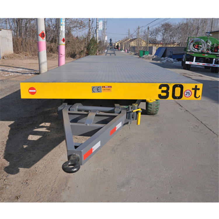 厂区转运平板拖车 