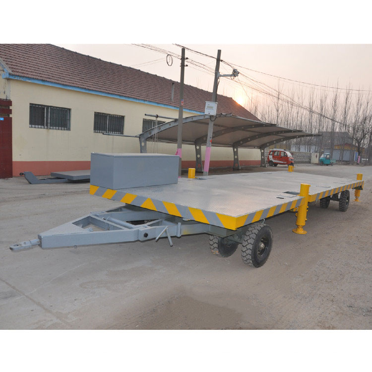 10吨平板拖车 
