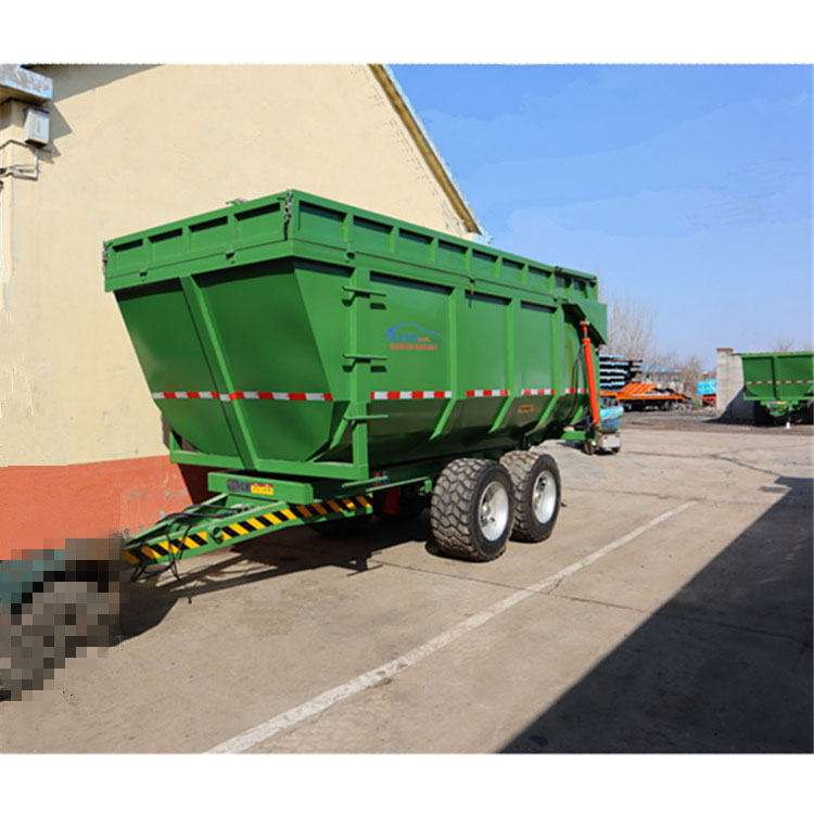 双联动自卸青储拖车 