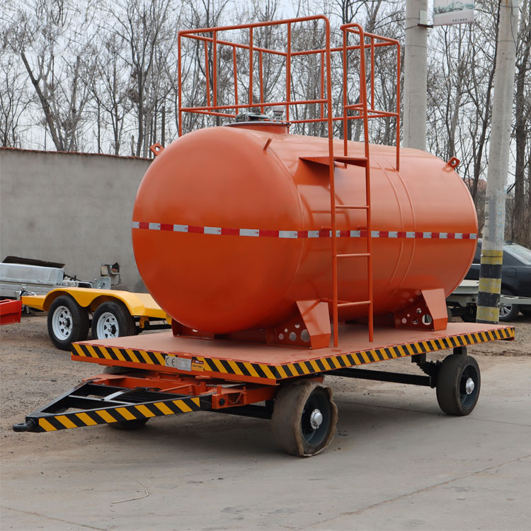 10吨污水罐拖车 