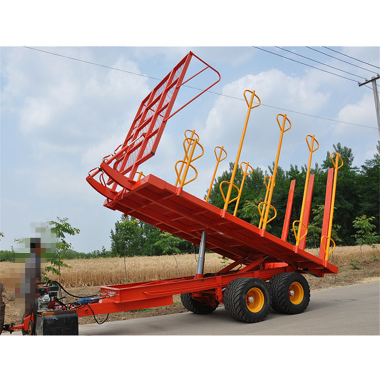 10吨草捆搬运平板车 