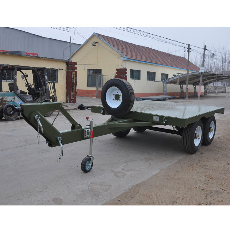 汽车牵引平板拖车 