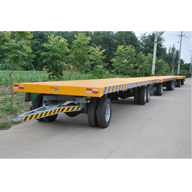 拖拽平板挂车 