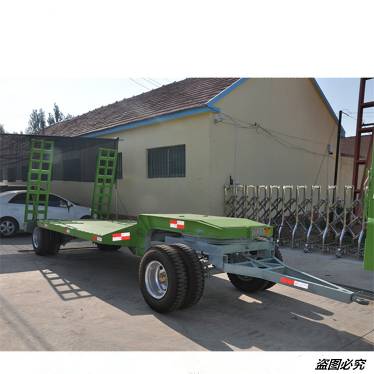 7吨转盘式挖掘机拖车 