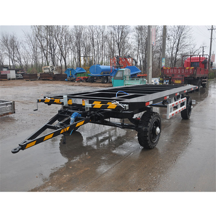 岗亭式骨架拖车 