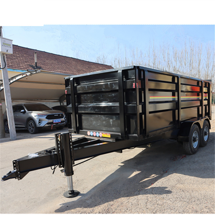 8吨欧式汽车拖车 