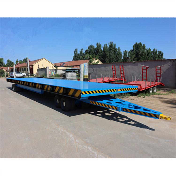 大型设备转运平板拖车 