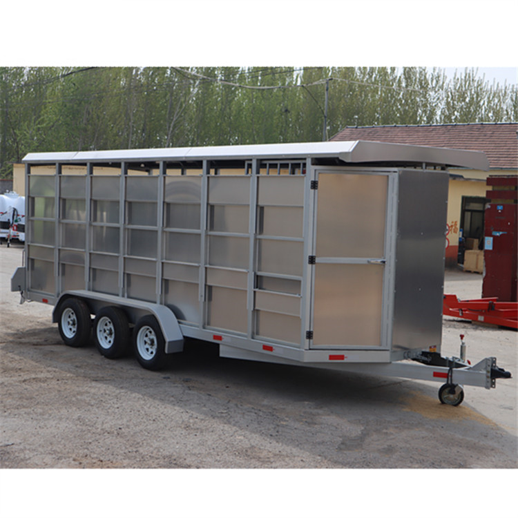 5吨动物转运汽车拖车 