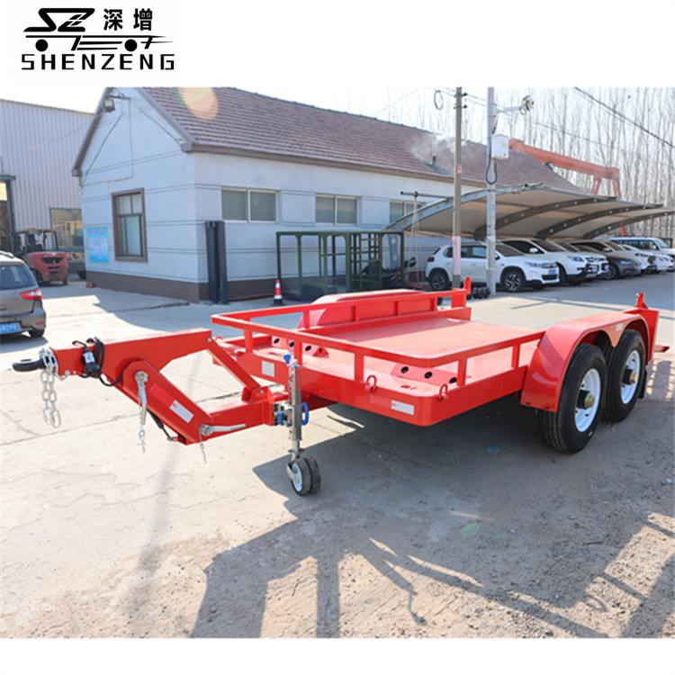 5吨消防机器人平板拖车 