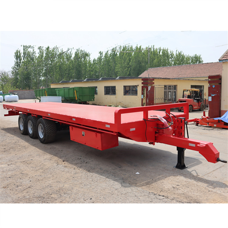 30吨欧式农用平板拖车 