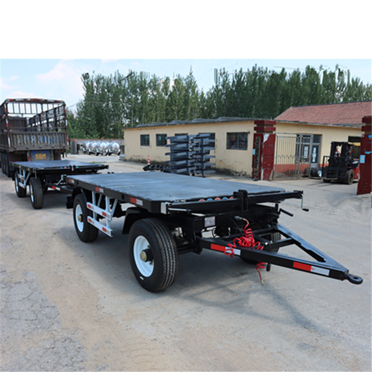 6吨设备平板拖车 