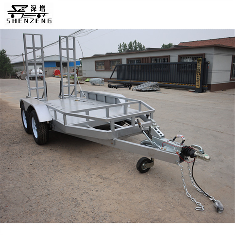 欧式挖掘机拖车 