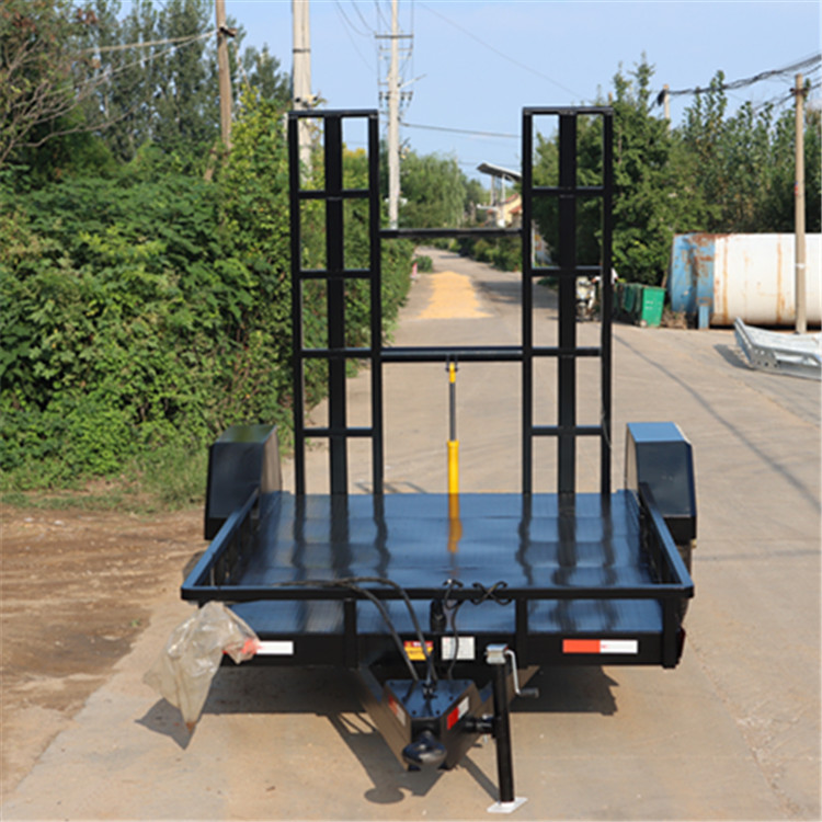 5吨水稻收割机平板车 