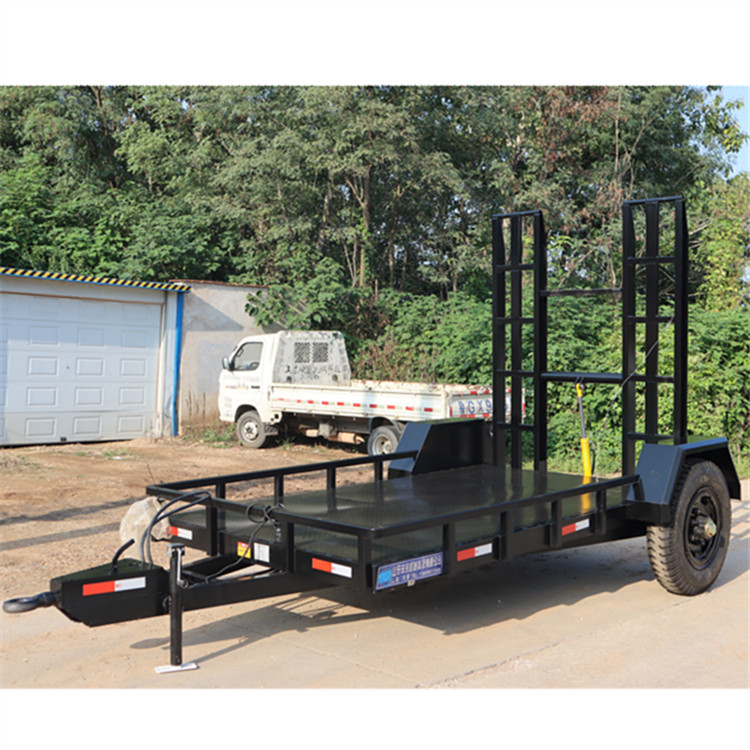 水稻收割机拖车 