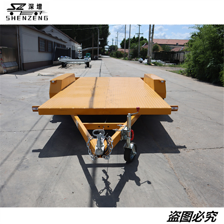 上牌汽车拖车 