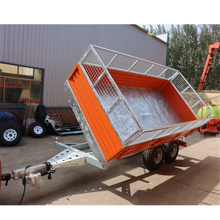 5吨三向自卸农用拖车 