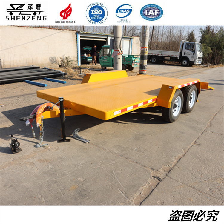 总质量3500kg上牌平板拖车 