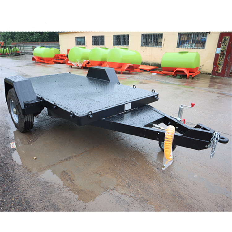 4吨半自卸平板拖车 