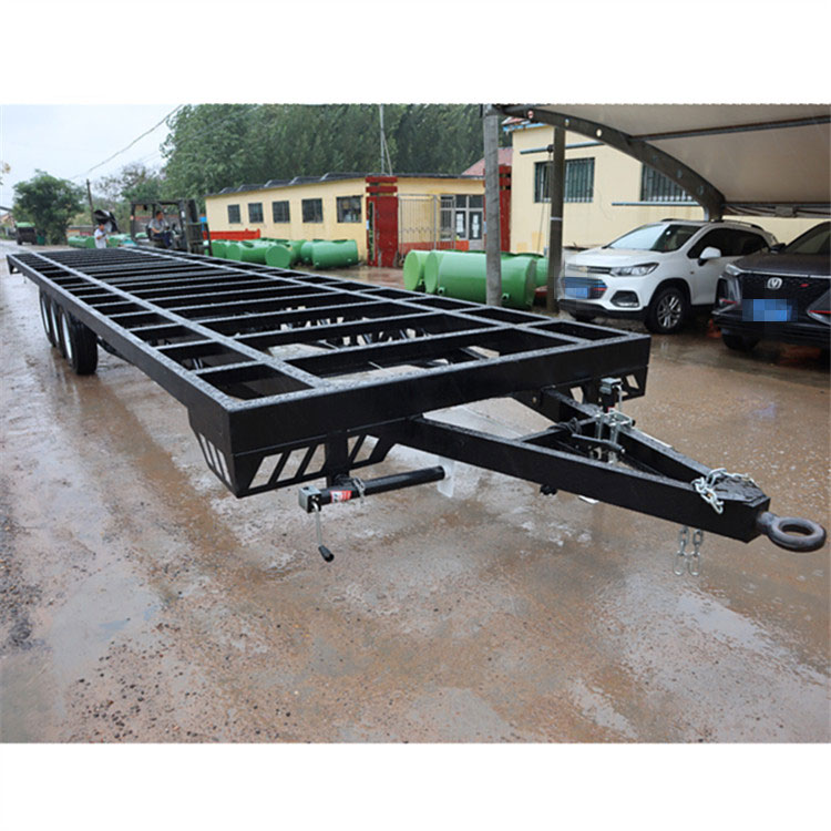 汽车牵引骨架拖车 