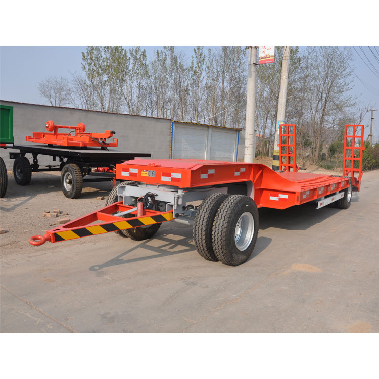 中型工程机械拖车 