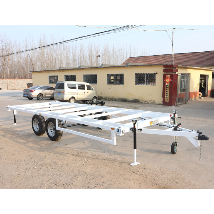 移动板房平板拖车 
