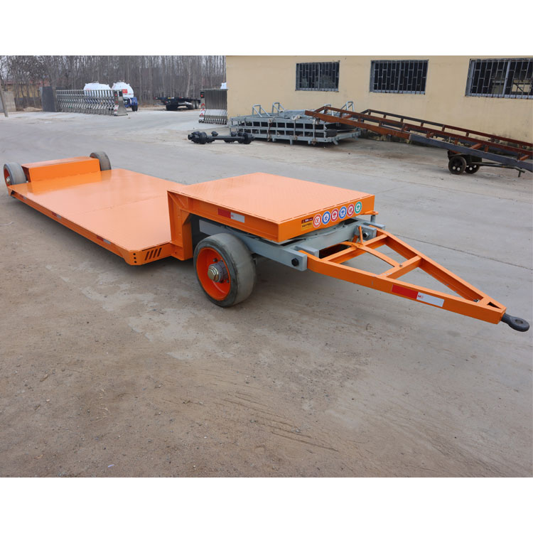 高低板平板拖车 