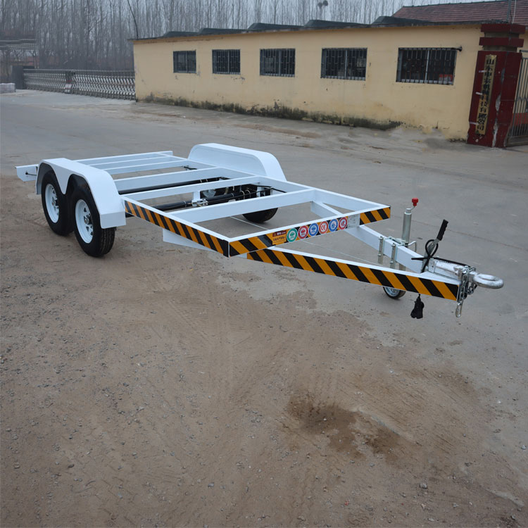 机电设备骨架拖车 