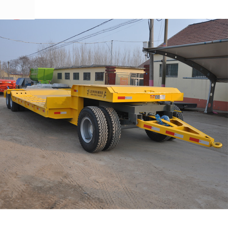 24吨超低挖掘机平板车 