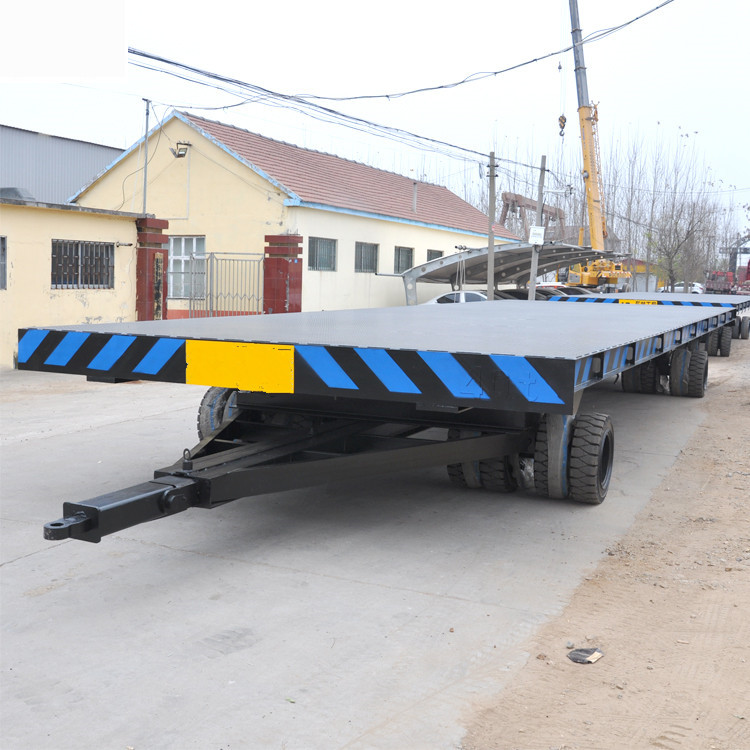 40吨同轨迹平板拖车 
