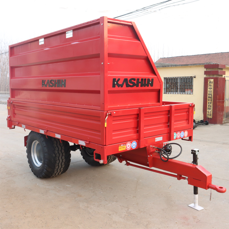 4吨欧式草坪拖车 