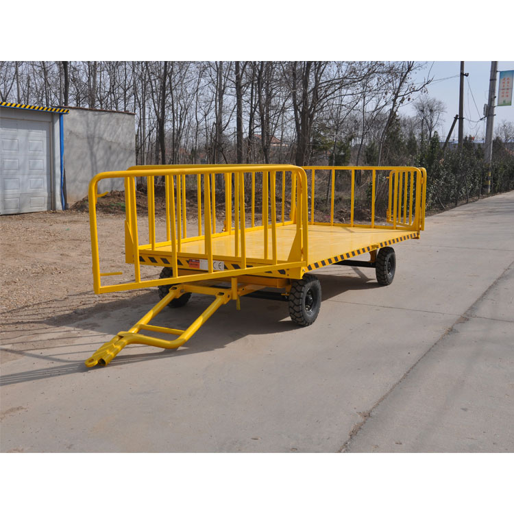2吨护栏式行李拖车 