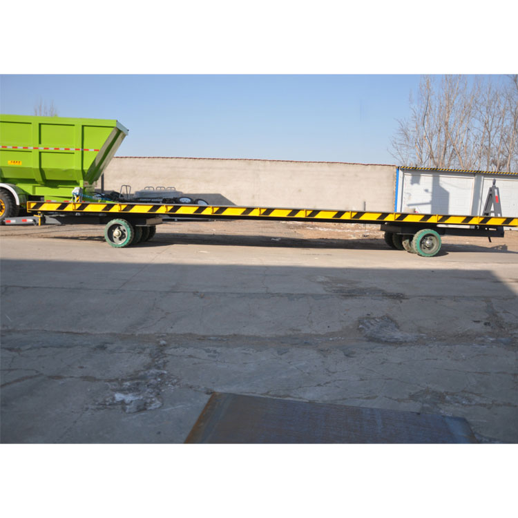 双向牵引重型搬运平板拖车 